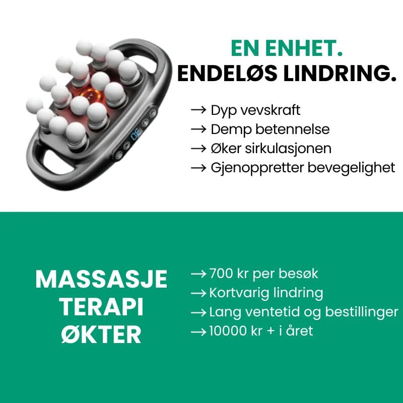Trelii 16頭深層組織按摩器
